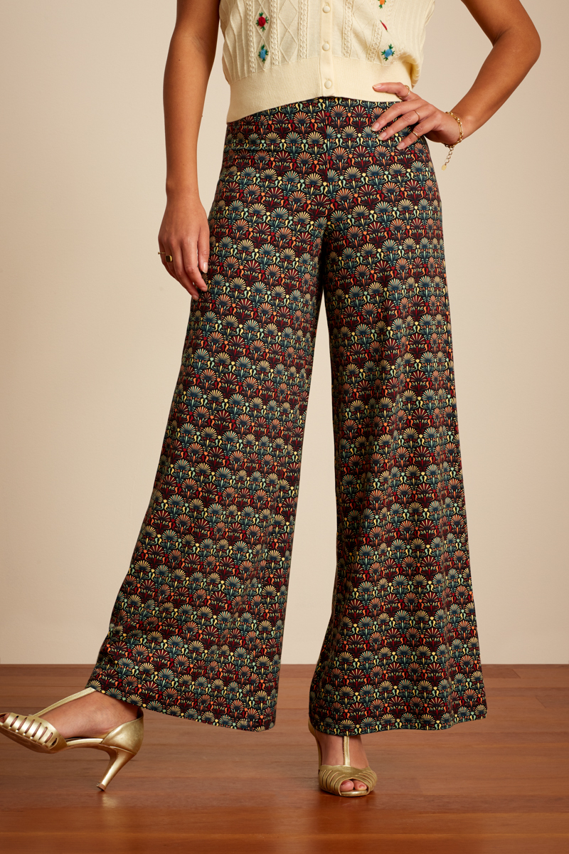 WOMEN FASHION Trousers Slacks Palazzo discount 62% Asian slacks Green L 
