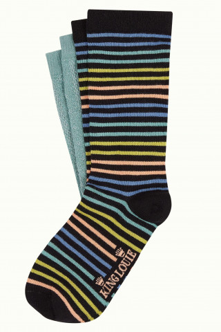Socks 2-Pack Mariani Stripe