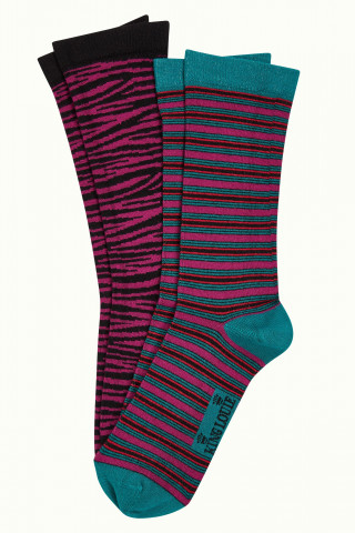 Socks 2-Pack Bee Stripe