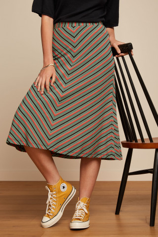 Juno Skirt Castillo Stripe